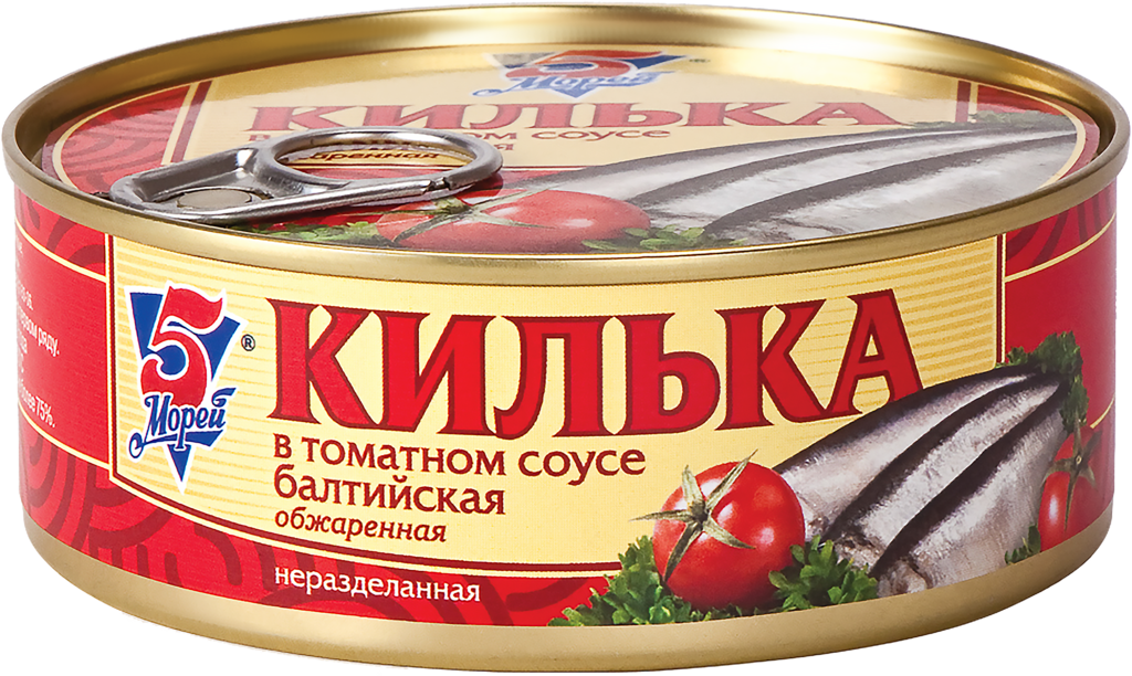 Шпроты в томатном. 5 Морей килька в томатном соусе обжаренная Балтийская, 240 г. Килька Каспийская обжаренная. Килька 5 морей. Килька в томатном соусе консервы.