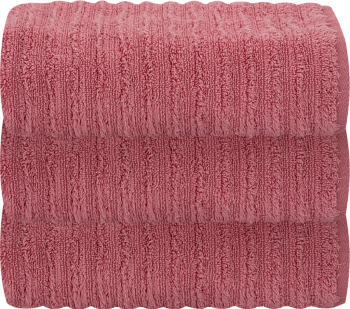 Полотенце HOMECLUB Zero Twist 30x50см, розовое, волна