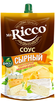 Соус MR.RICCO Сырный 28%